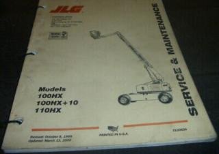 JLG 100 HX+10 Wheeled Telescopic Boom Lifts (1995 - 2002) Specifications & Dimensions