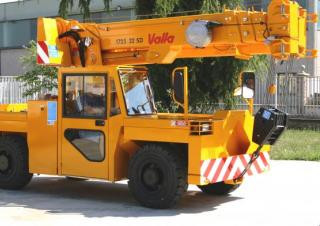 Valla 100 SD crane - load chart, specs & dimensions (2018 - 2025)