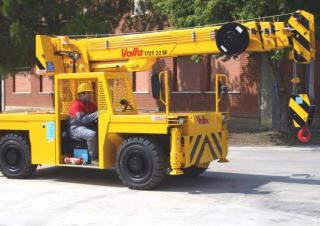 Valla 100 SE crane - load chart, specs & dimensions (2018 - 2025)