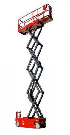 Manitou 100 SEC Wheeled scissor lifts (2011 - 2012) Specifications & Dimensions