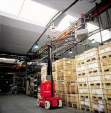 Manitou 105 VJ Single Vertical Mast Boom Lifts (1999 - 2001) Specifications & Dimensions