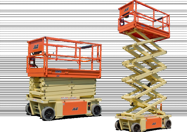 JLG 10RS Wheeled scissor lifts (2013 - 2020) Specifications & Dimensions