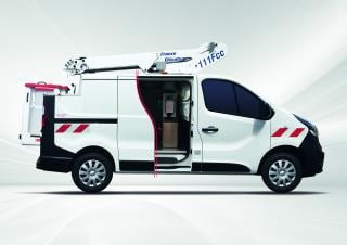 France Elévateur 111 Fcc Truck Mounted Telescopic Boom Lifts (2021 - 2026) Specifications & Dimensions