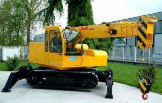 Valla 120 TRX-D crane - load chart, specs & dimensions (2005 - 2015)