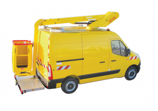 France Elévateur 121 FC Truck Mounted Telescopic Boom Lifts (2018 - 2021) Specifications & Dimensions