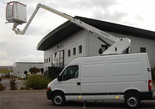 France Elévateur 122 F i Truck Mounted Telescopic Boom Lifts (2007 - 2017) Specifications & Dimensions