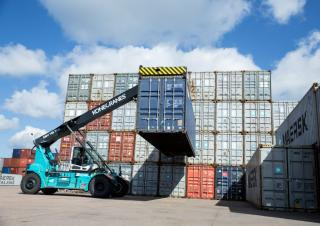 Konecranes 128 TC6 Reach Stacker Specs & Dimensions (2022 - 2026)