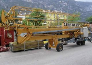 Liebherr 13 H crane - load chart, specs & dimensions (2007 - 2017)
