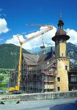 Liebherr 13 HM crane - load chart, specs & dimensions (2007 - 2017)
