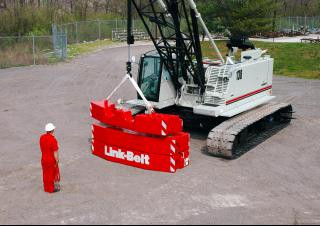 Link-Belt 138 HSL crane - load chart, specs & dimensions (2017 - 2026)