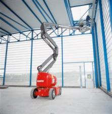 Manitou 150 AET Wheeled Articulating Boom Lifts (1996 - 2006) Specifications & Dimensions