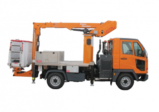 France Elévateur 152 TPF Truck Mounted Telescopic Boom Lifts (2016 - 2026) Specifications & Dimensions