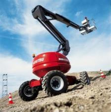 Manitou 160 ATJ RC Wheeled Articulating Boom Lifts (2004 - 2011) Specifications & Dimensions