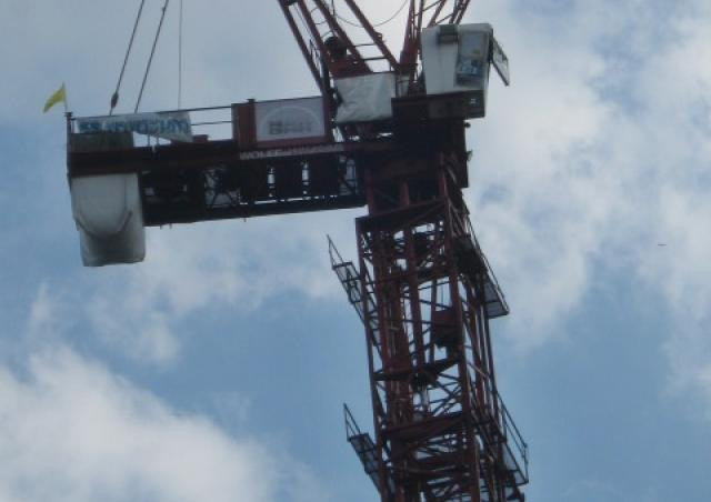 Wolffkran 160 B crane - load chart, specs & dimensions (2021 - 2026)
