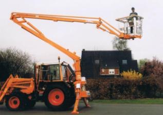 160 NC JIB Thomas Hoogwerkers Trailer Mounted Articulating Boom Lifts