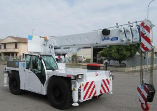 Valla 160 SE crane - load chart, specs & dimensions (2019 - 2025)