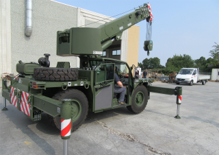 Valla 160 SE crane - load chart, specs & dimensions (2025 - 2026)