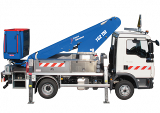 France Elévateur 162 TM Truck Mounted Telescopic Boom Lifts (2018 - 2021) Specifications & Dimensions