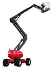 Manitou 165 ATJ Wheeled Articulating Boom Lifts (2001 - 2004) Specifications & Dimensions