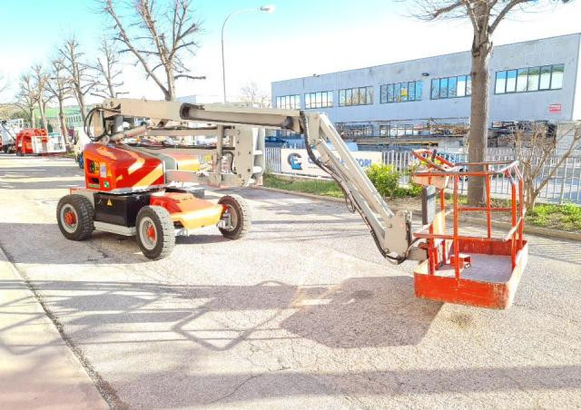 Basket 17 AJ Bi-energy Wheeled Articulating Boom Lifts (2004 - 2010) Specifications & Dimensions