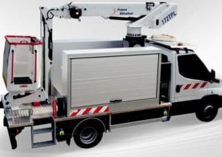 France Elévateur 172 TPL CNG Truck Mounted Telescopic Boom Lifts (2021 - 2026) Specifications & Dimensions