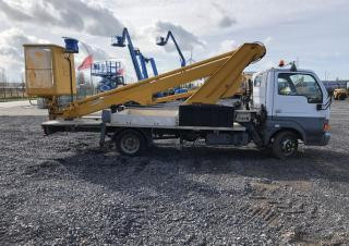 Multitel 180 Alu/AF Truck Mounted Telescopic Boom Lifts (2004 - 2006) Specifications & Dimensions