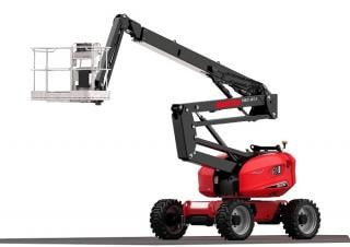 Manitou 180 ATJ Wheeled Articulating Boom Lifts (2016 - 2021) Specifications & Dimensions