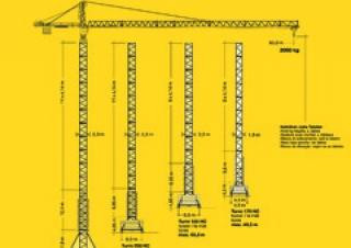 Liebherr 180 EC-H 12 (185HC)5x4,14+GTS** crane - load chart, specs & dimensions (1998 - 2013)