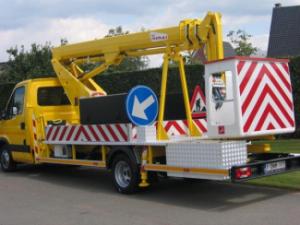180 NKT Thomas Hoogwerkers Truck Mounted Telescopic Boom Lifts