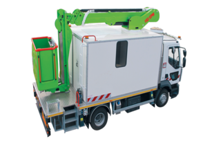 France Elévateur 182 CPM Truck Mounted Telescopic Boom Lifts (2018 - 2021) Specifications & Dimensions