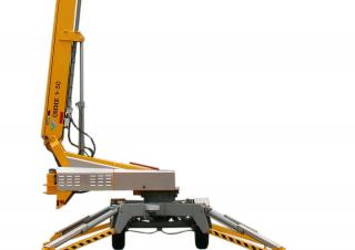 1850 E OMMELIFT Trailer Mounted Telescopic Boom Lifts