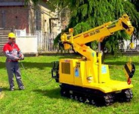 Valla 20 TRX-E crane - load chart, specs & dimensions (2005 - 2014)