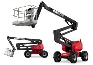 Manitou 200 ATJ Wheeled Articulating Boom Lifts (2012 - 2021) Specifications & Dimensions