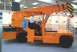 Valla 200 E crane - load chart, specs & dimensions (2002 - 2003)