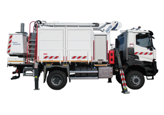 France Elévateur 202 TBI Truck Mounted Telescopic Boom Lifts (2018 - 2021) Specifications & Dimensions
