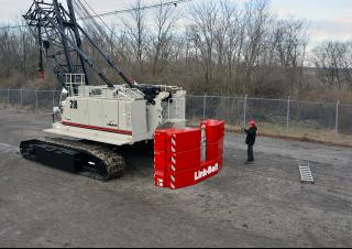 Link-Belt 218 HSL crane - load chart, specs & dimensions (2017 - 2026)