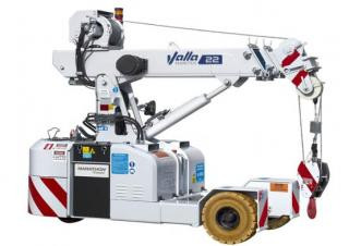 Valla 22 E crane - load chart, specs & dimensions (2018 - 2025)