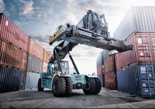 Konecranes 2216 TC3 Reach Stacker Specs & Dimensions (2019 - 2026)