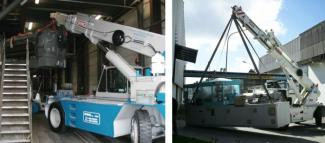 ORMIG 25 tmE crane - load chart, specs & dimensions (2005 - 2026)