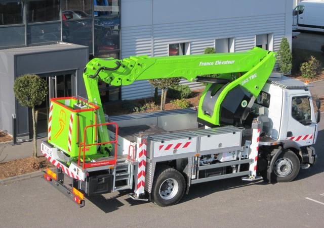 France Elévateur 263 TBE Truck Mounted Telescopic Boom Lifts (2013 - 2021) Specifications & Dimensions