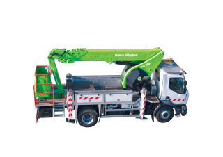 France Elévateur 263 TBE Truck Mounted Telescopic Boom Lifts (2018 - 2021) Specifications & Dimensions