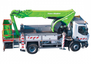 France Elévateur 264 TBE Truck Mounted Telescopic Boom Lifts (2014 - 2021) Specifications & Dimensions