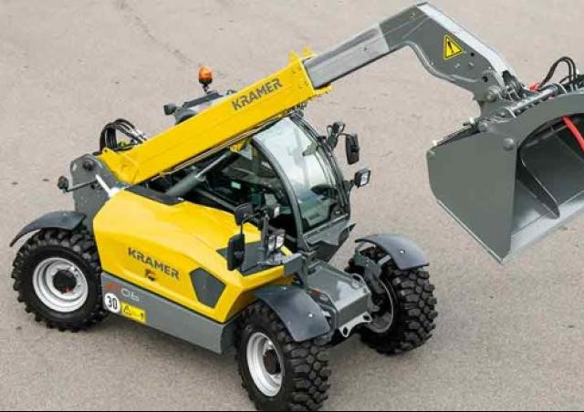 Kramer 2706 Telehandler Specs & Dimensions (2015 - 2021)