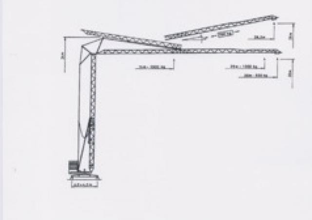 Pekazett 2810 HSM crane - load chart, specs & dimensions (1995 - 1997)