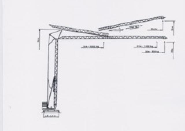Pekazett 2810 HSM crane - load chart, specs & dimensions (1995 - 1997)