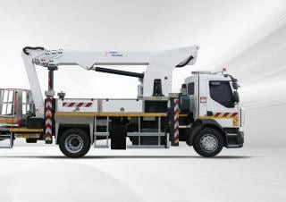 France Elévateur 283 TBE Truck Mounted Telescopic Boom Lifts (2021 - 2026) Specifications & Dimensions