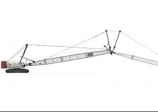 Link-Belt 298 Series 2 crane - load chart, specs & dimensions (2017 - 2026)