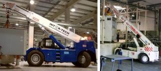 ORMIG 33 tm E crane - load chart, specs & dimensions (2000 - 2017)