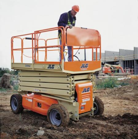 JLG 3369LE Wheeled scissor lifts (2001 - 2021) Specifications & Dimensions