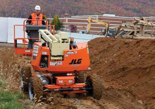 JLG 340AJ Wheeled Articulating Boom Lifts (2020 - 2026) Specifications & Dimensions